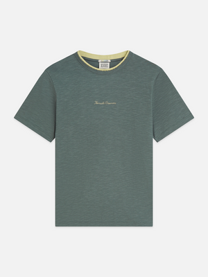 Chest Embroidery Regular-Fit T-Shirt