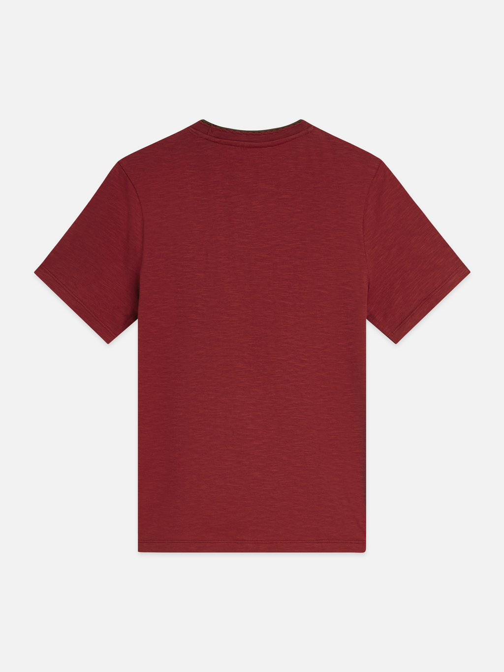 T-shirt coupe droite brodé sur la poitrine