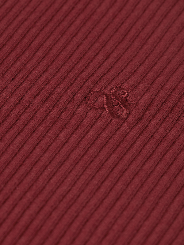 Geripptes Regular-Fit T-Shirt