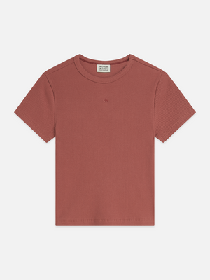 Rib Regular-Fit T-Shirt