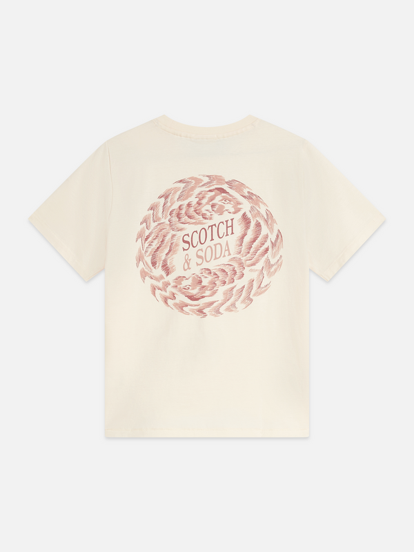 Front And Back Artwork Regular-Fit T-Shirt