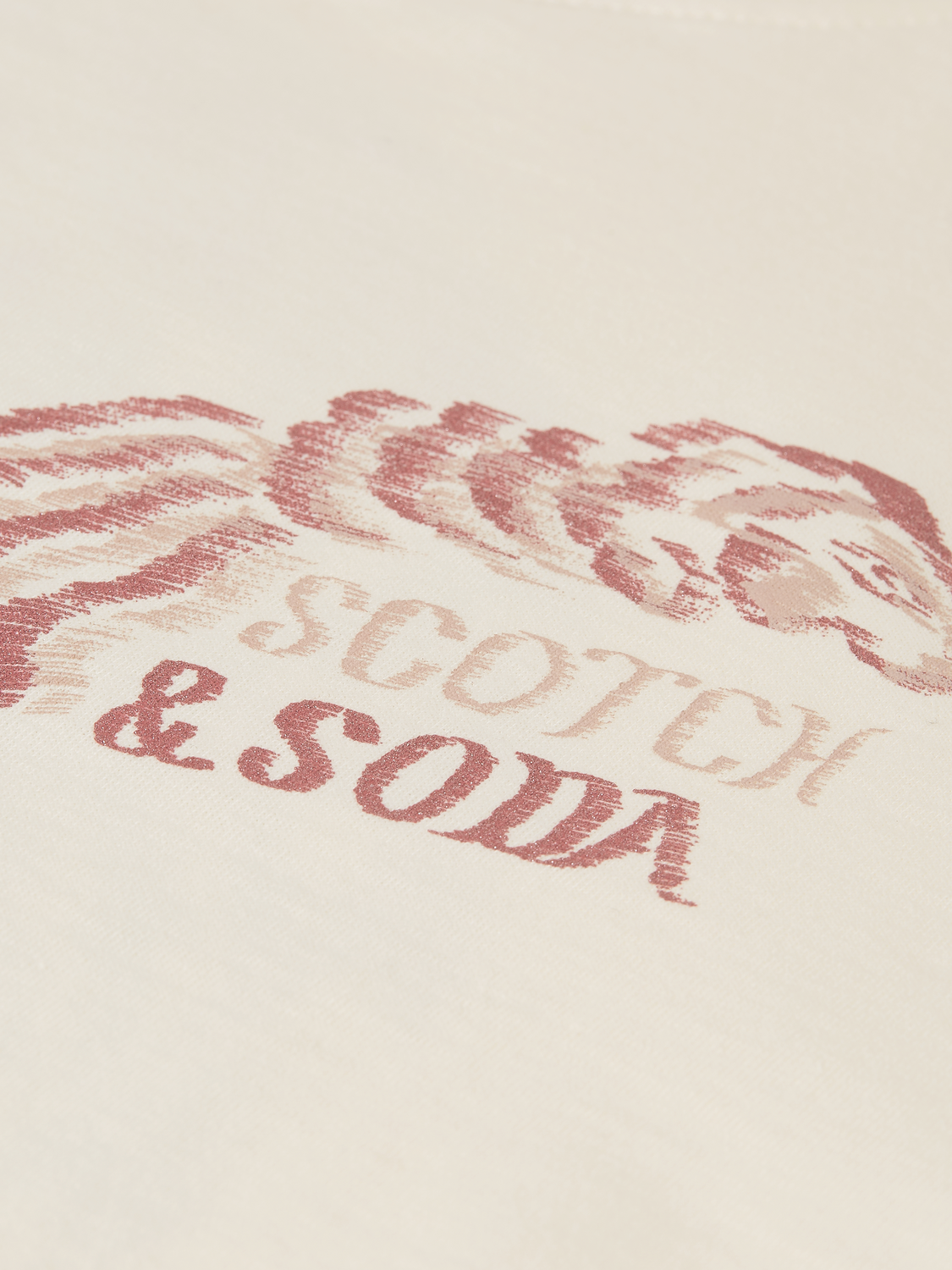 T-Shirt mit Front- und Rückenprint in regulärer Passform