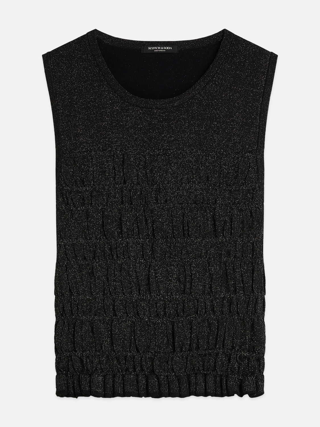 Smock Stitch Knitted Tank