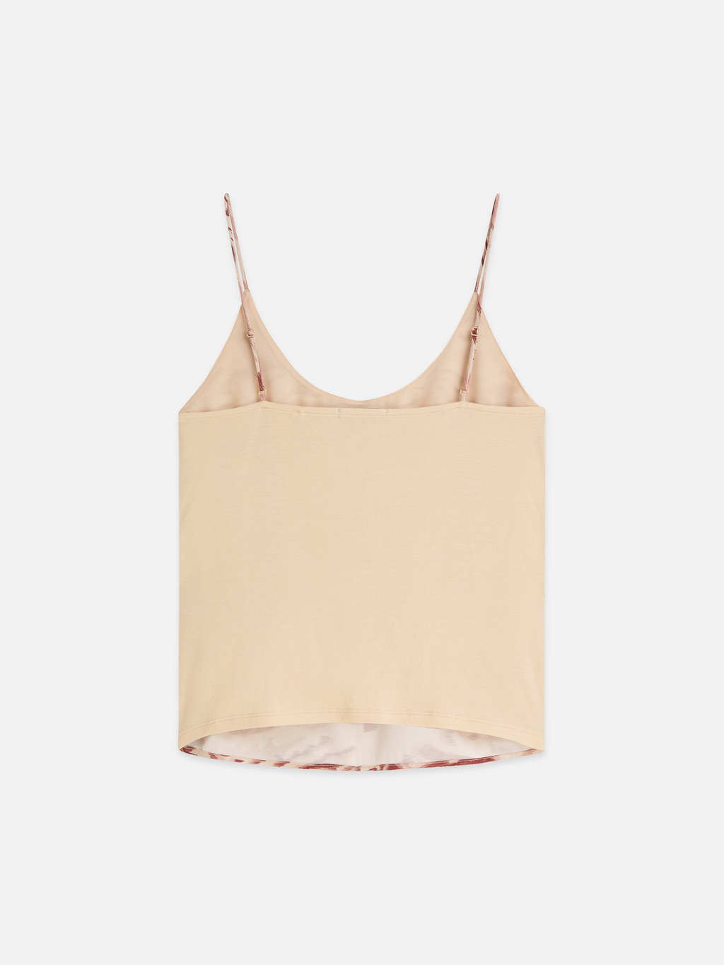 Printed Jersey Woven Tank