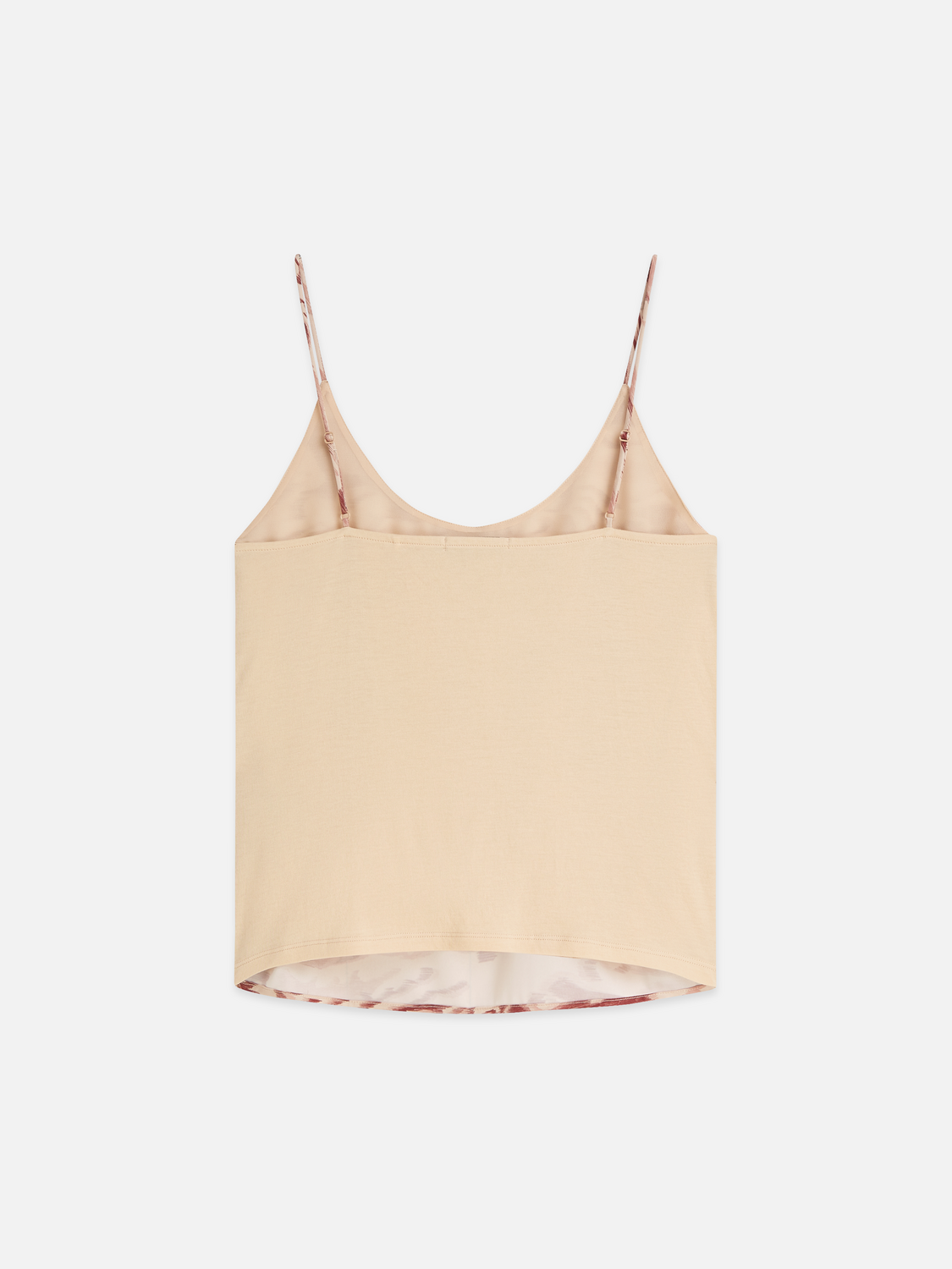 Printed Jersey Woven Tank