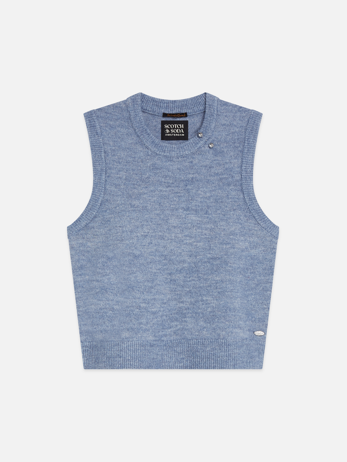 Wool-Alpaca Blend Knit Spencer
