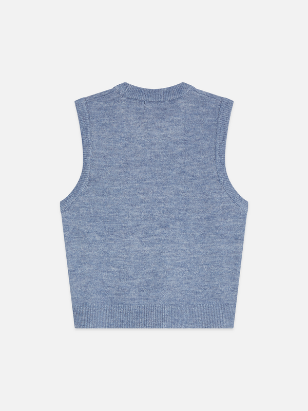 Wool-Alpaca Blend Knit Spencer