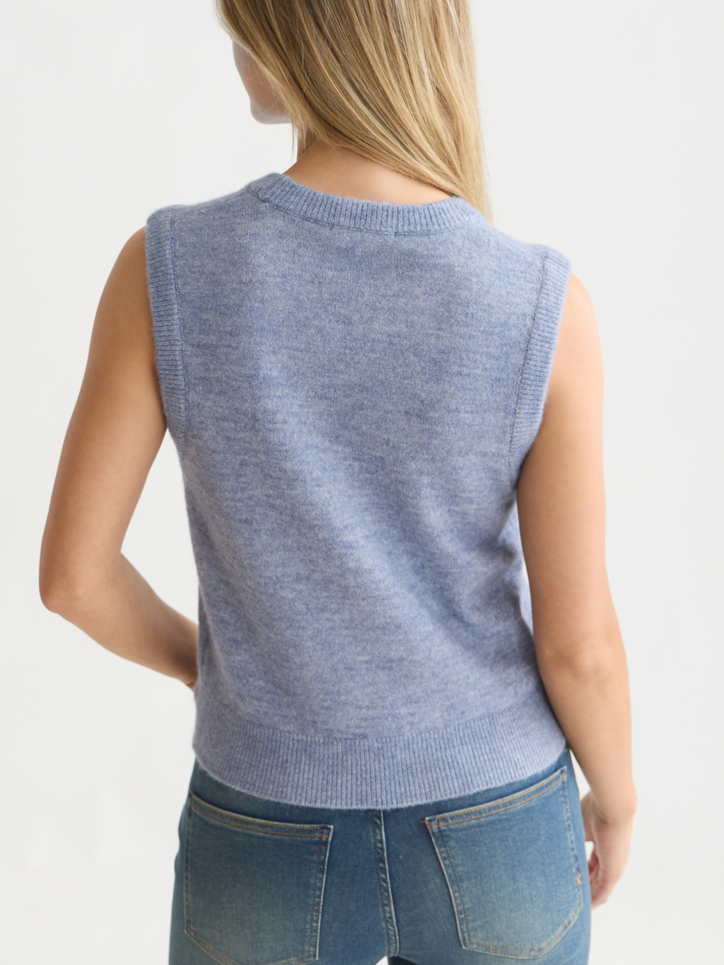 Wool-Alpaca Blend Knit Spencer
