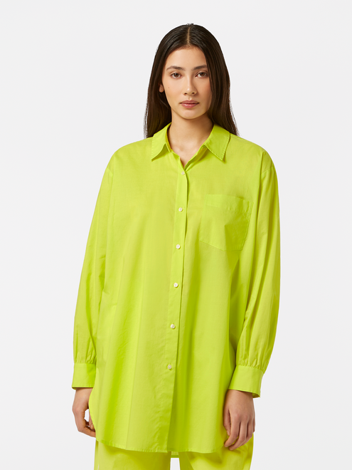 Oversized Leichtes Baumwollhemd
