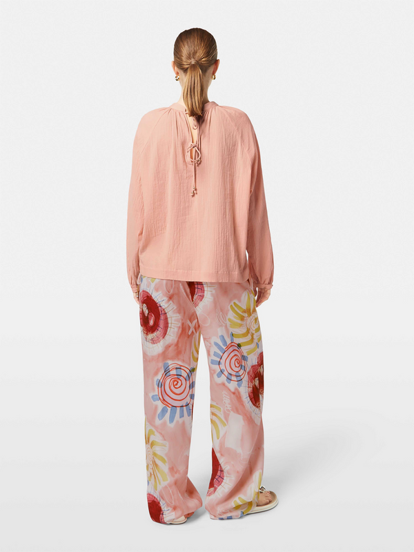 Bow Long Sleeve Top