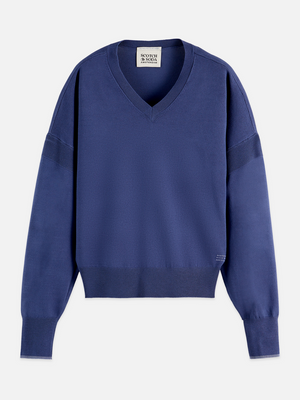 V-Neck Relaxed Pullover