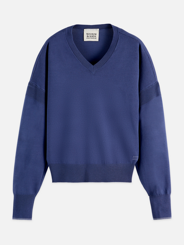 V-Neck Relaxed Pullover