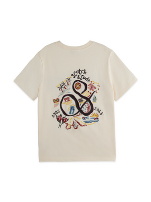 The 40th Anniversary Washed Artwork Regular Fit T-Shirt