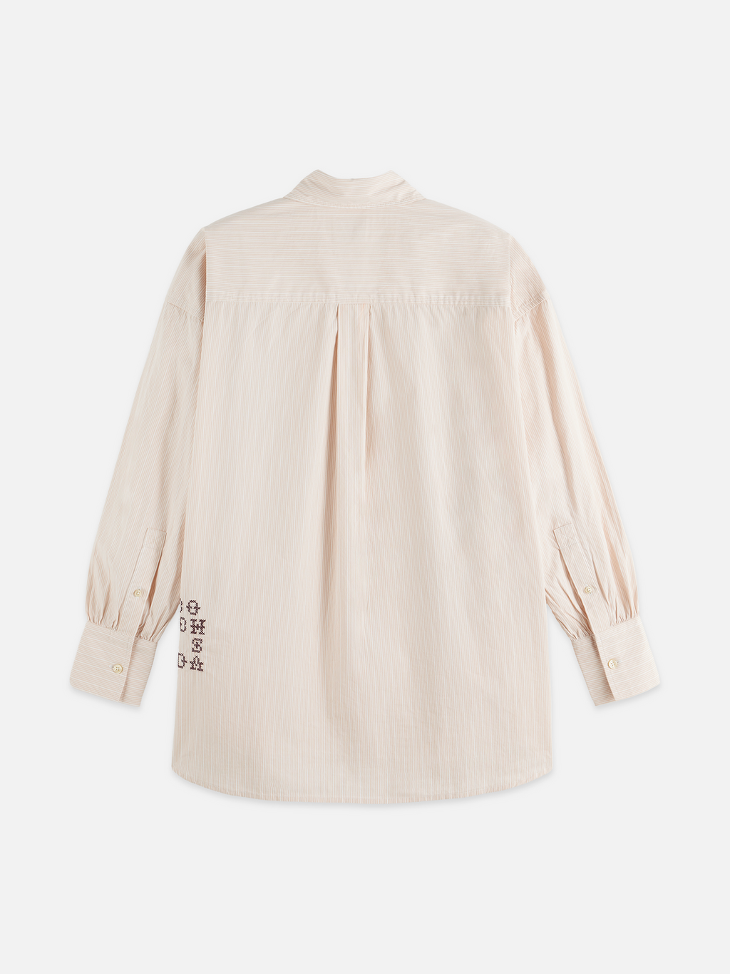 Chemise brodée "Girlfriend"