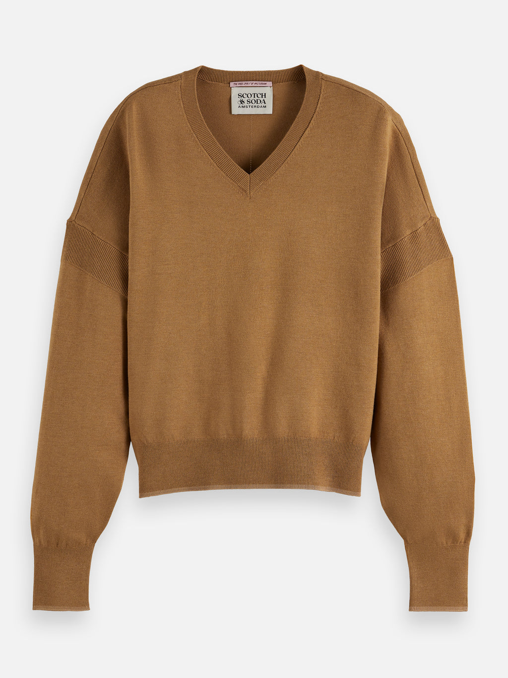 Essentials — V-Neck Relaxed Pullover