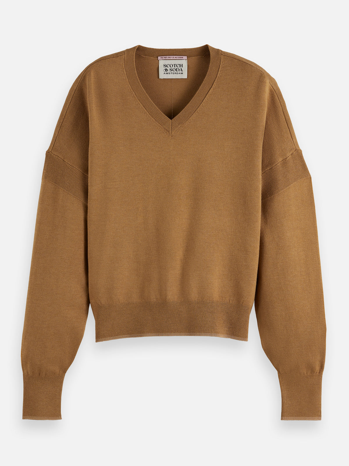 Essentials — V-Neck Relaxed Pullover