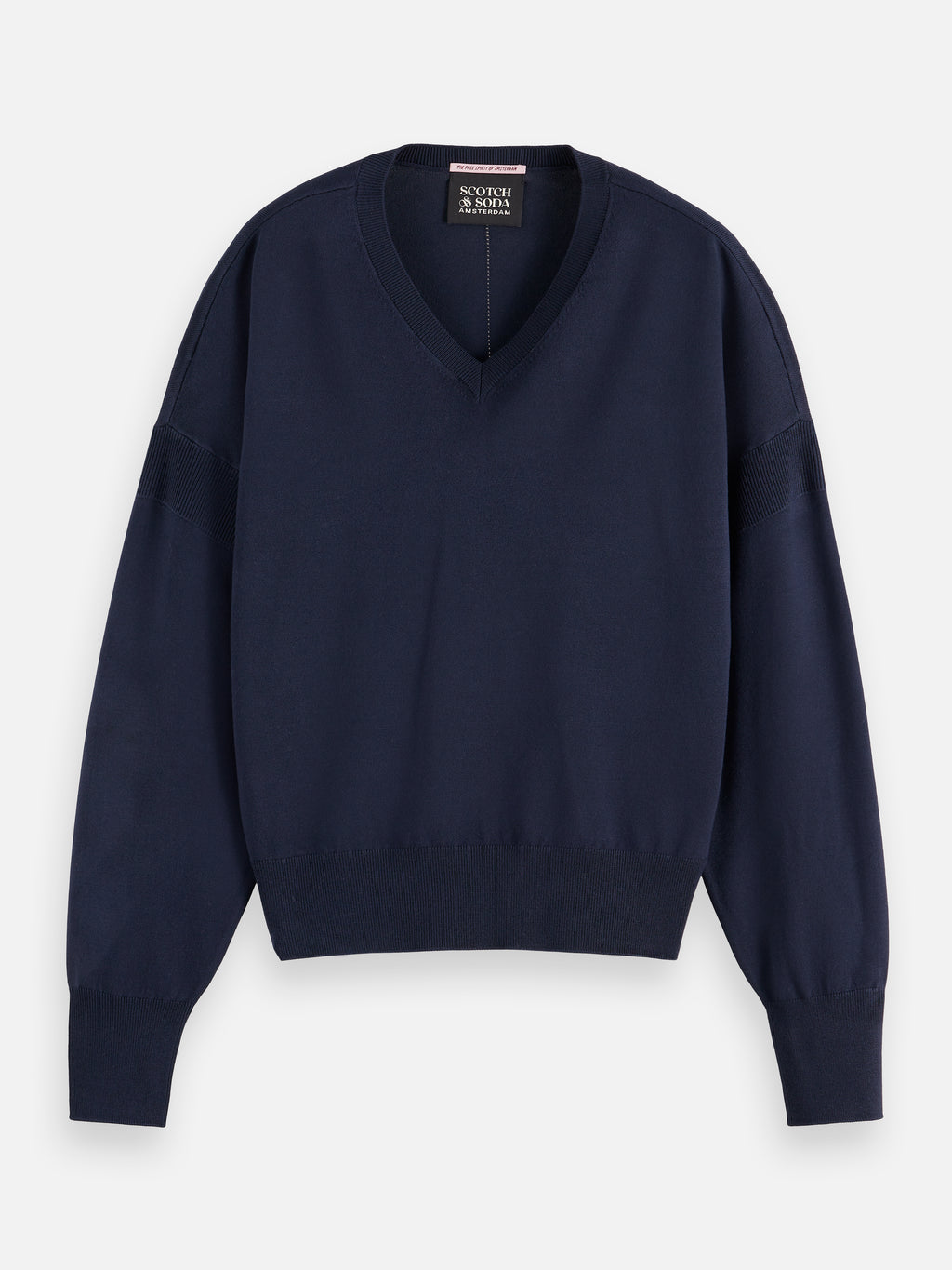 Essentials — V-Neck Relaxed Pullover