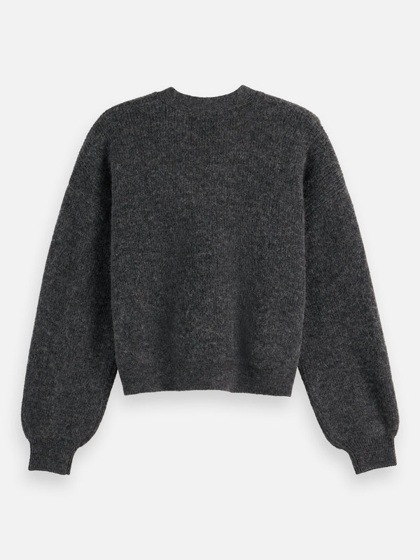 Essentials — Fuzzy Relaxed Cardigan