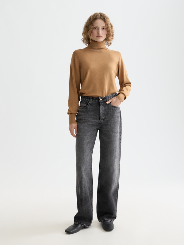 Essentials —  Roll Neck Relaxed Pullover