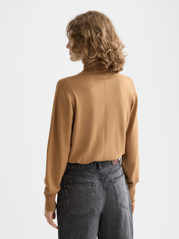 Essentials —  Roll Neck Relaxed Pullover