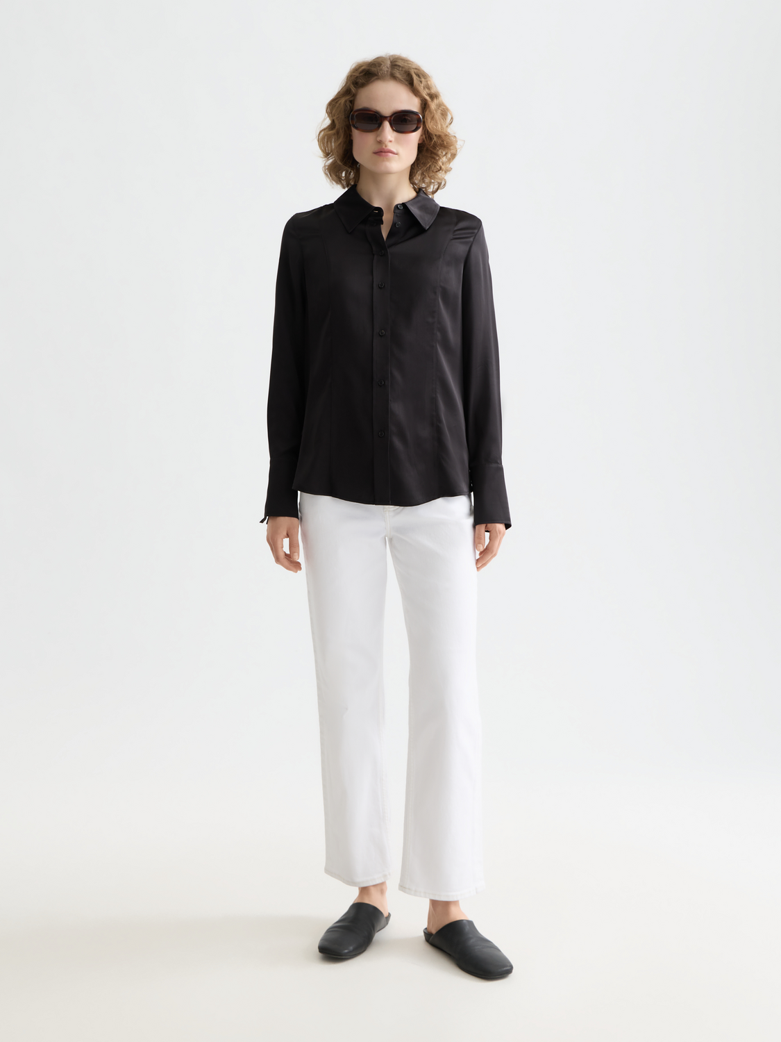 Essentials — Satin Shirt