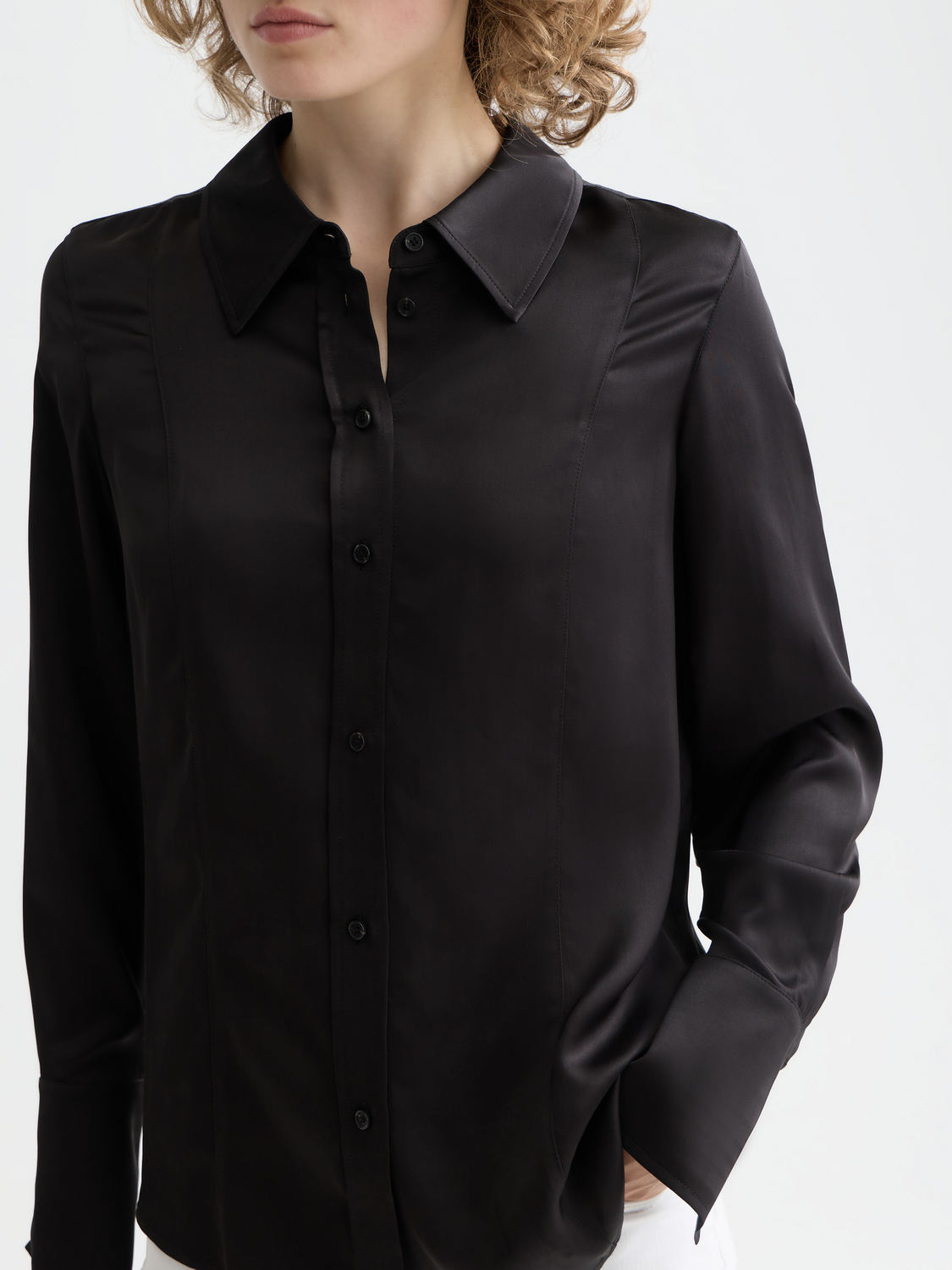 Essentials — Satin Shirt