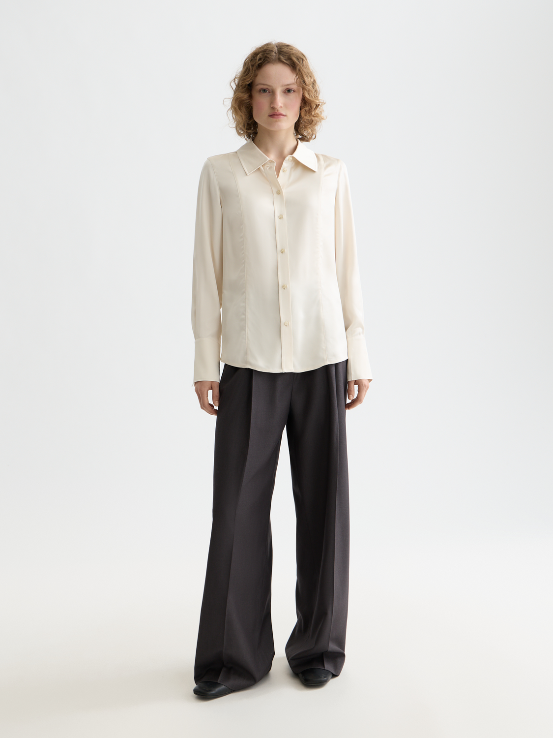 Essentials — Satin Shirt