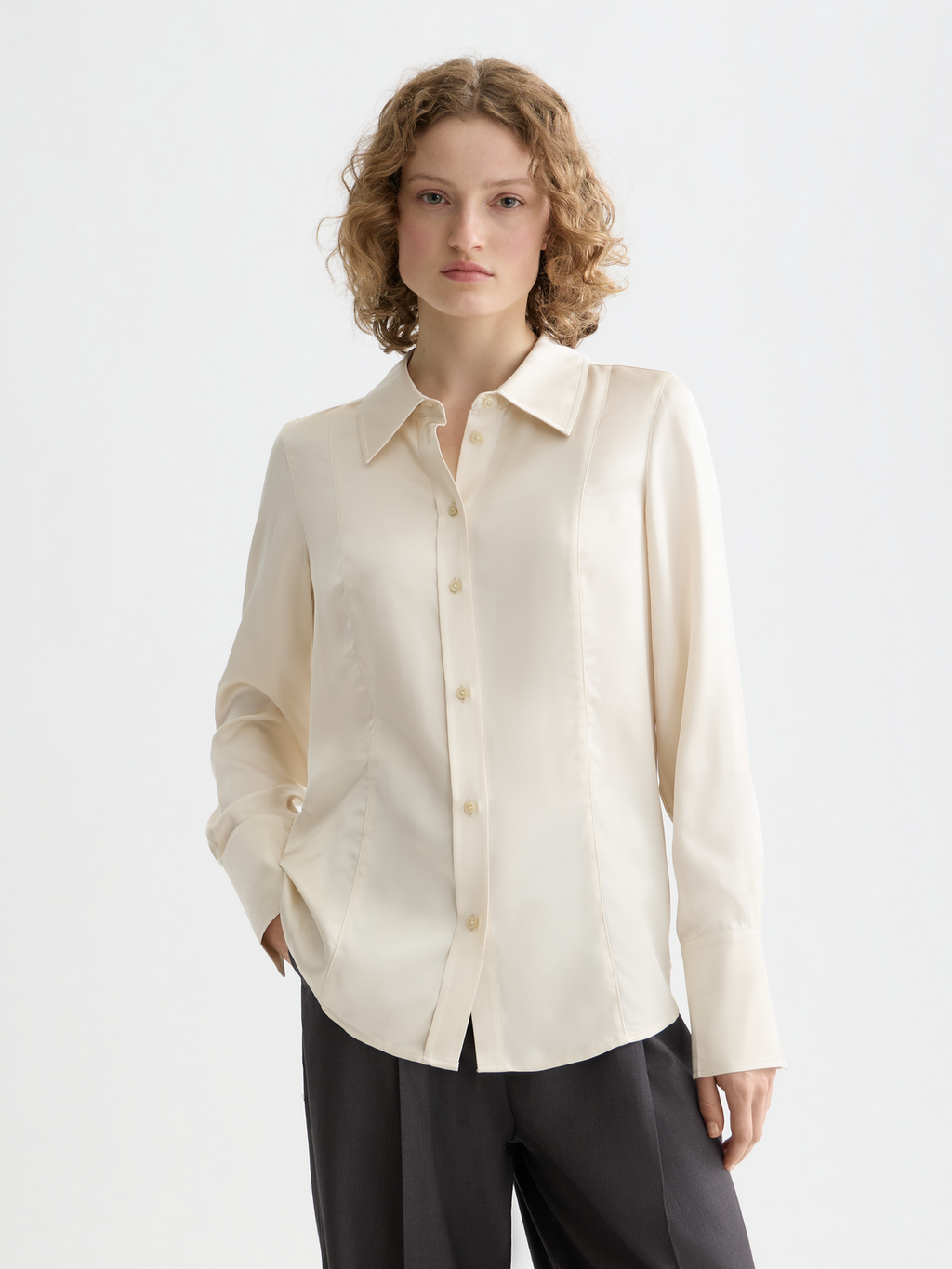 Essentials — Satin Shirt