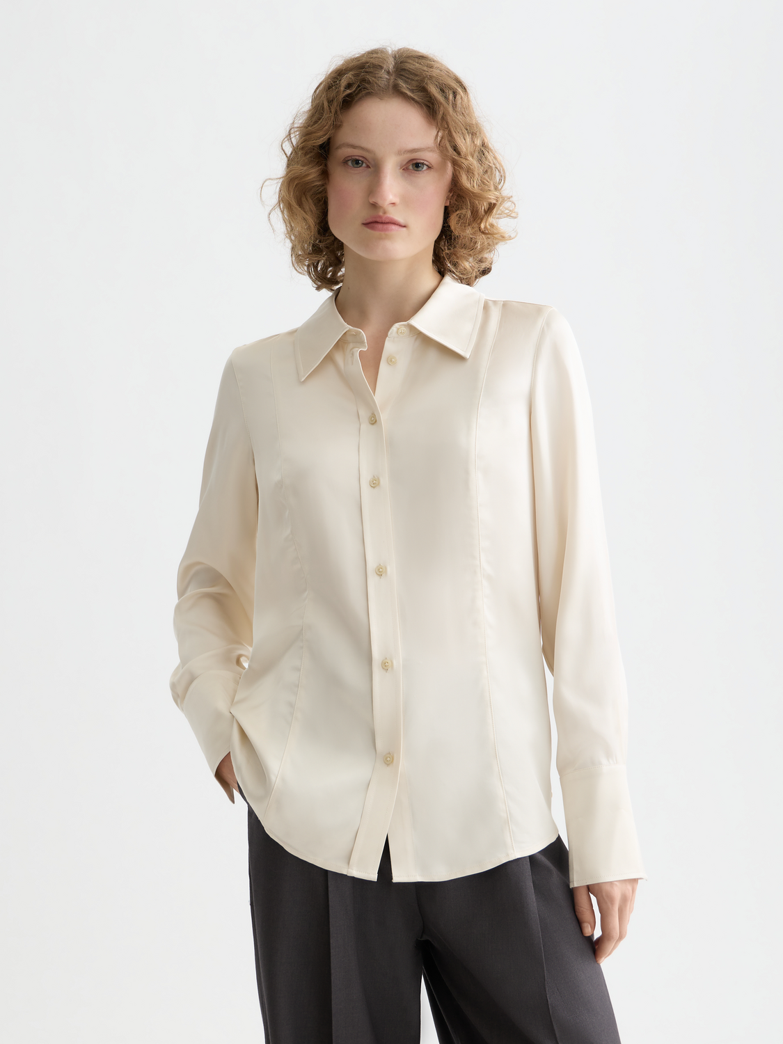 Essentials — Satin Shirt