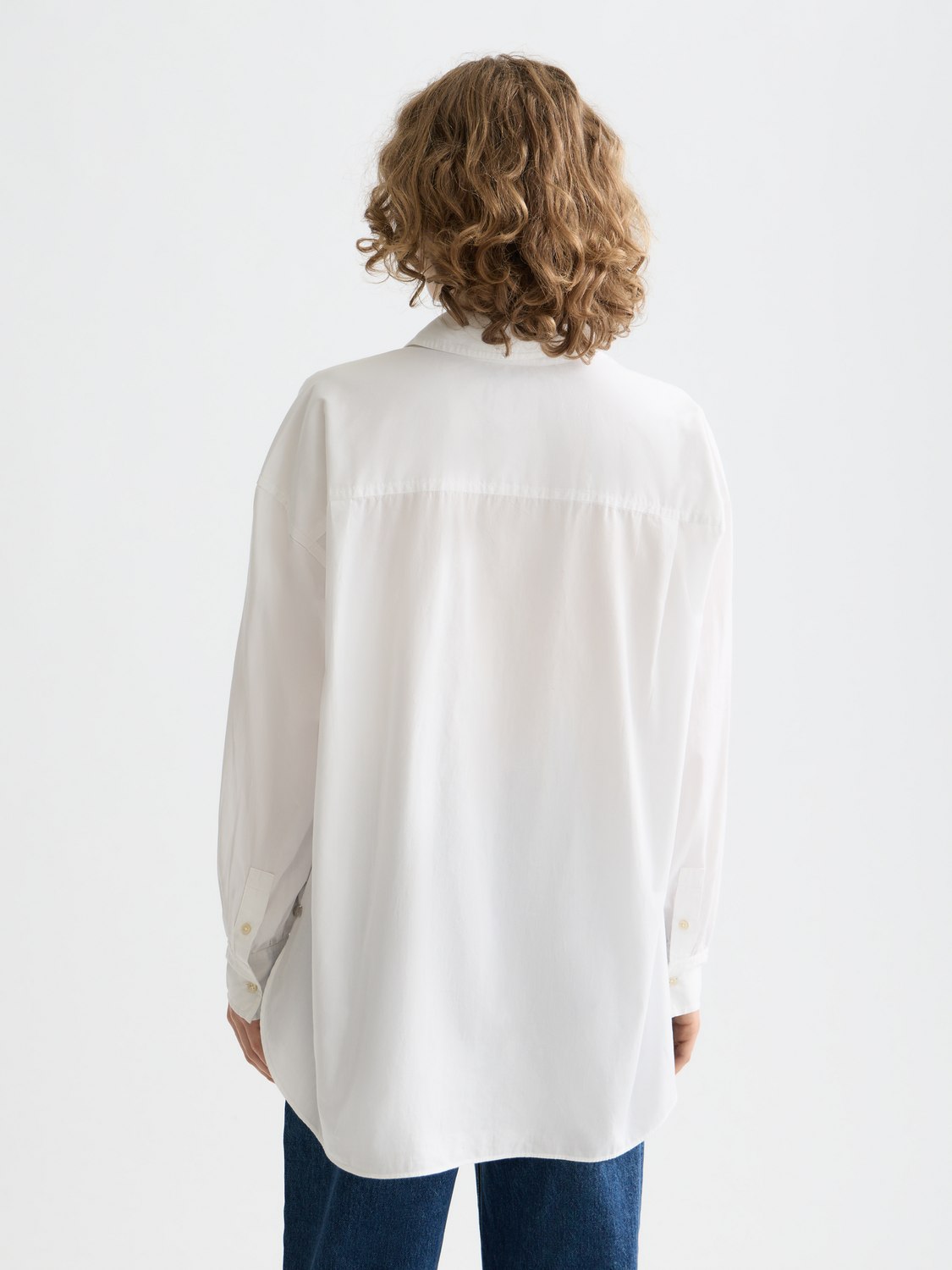 Essentials — Girlfriend Poplin Shirt