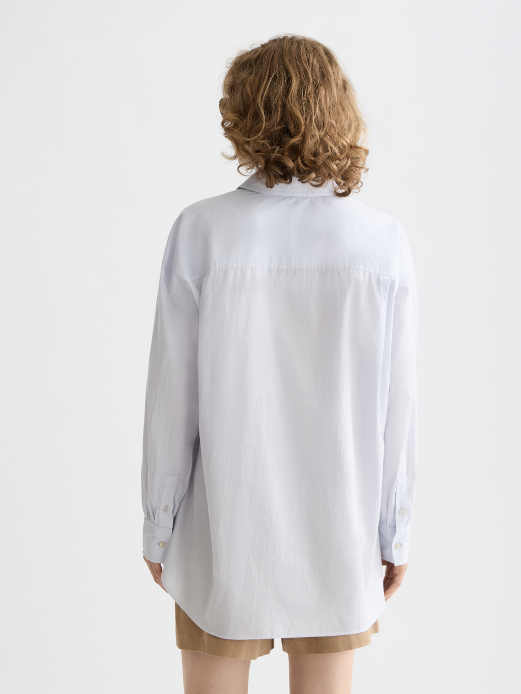 Essentials — Girlfriend Poplin Shirt