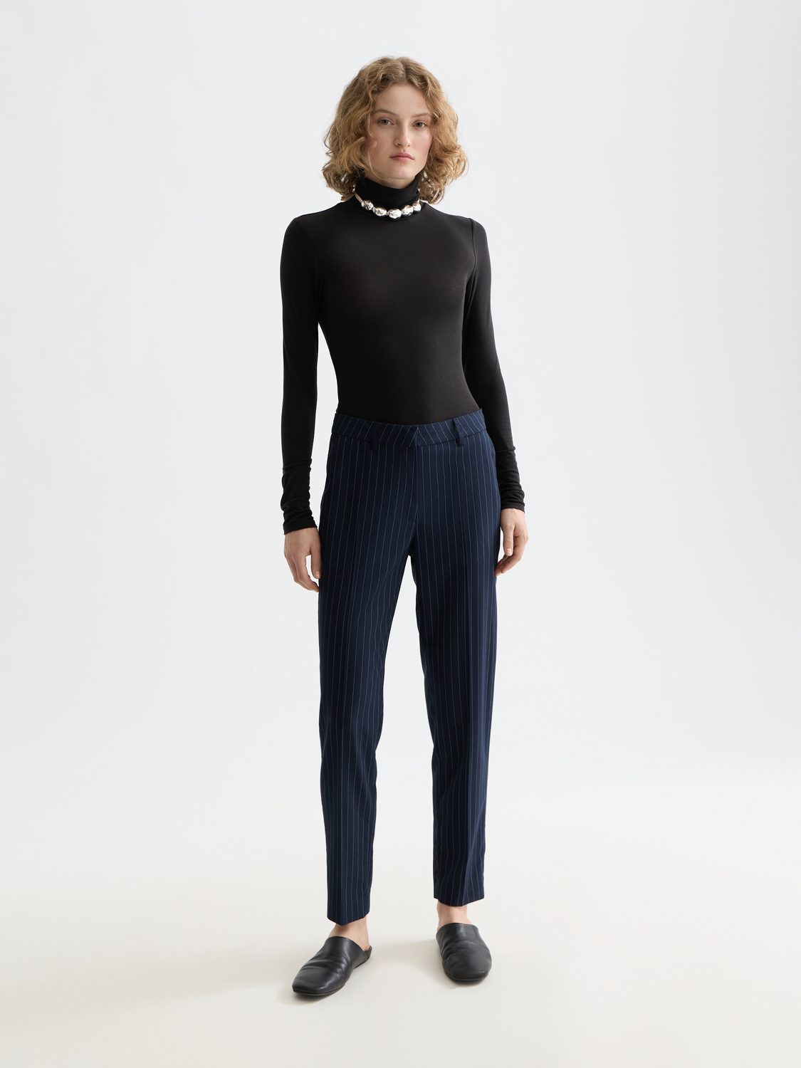 Core Roll Up Neck Long Sleeve T-Shirt