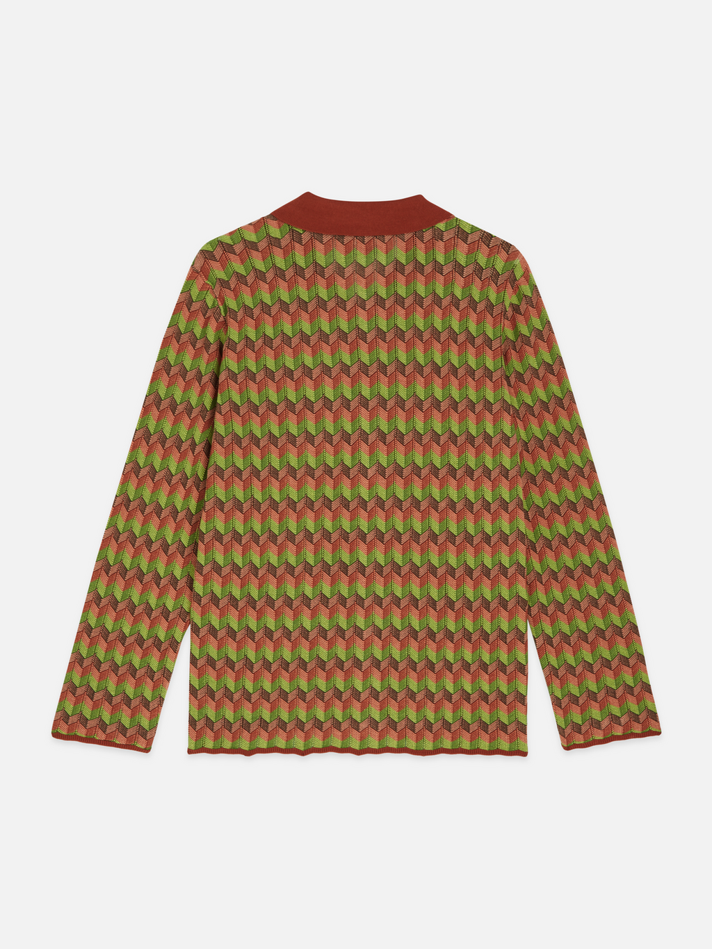 Jacquard-Strickjacke