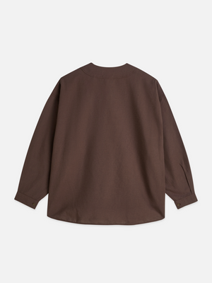 Baumwoll-Leinen-Latzshirt
