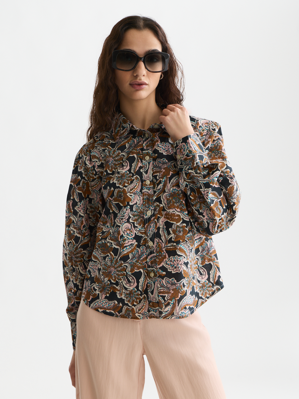 Printed Relaxed Fit Shirt