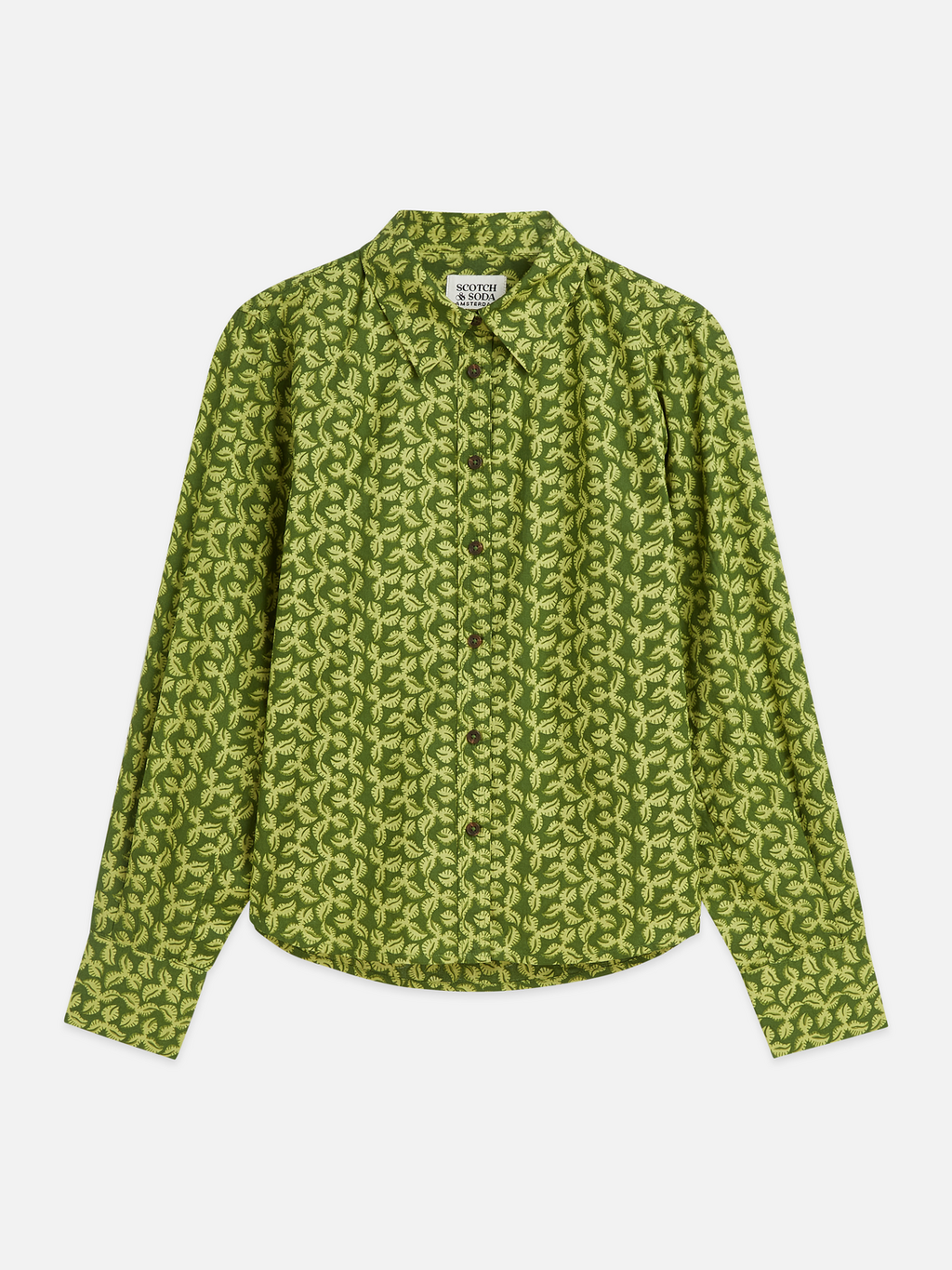 Chemise imprimée coupe décontractée