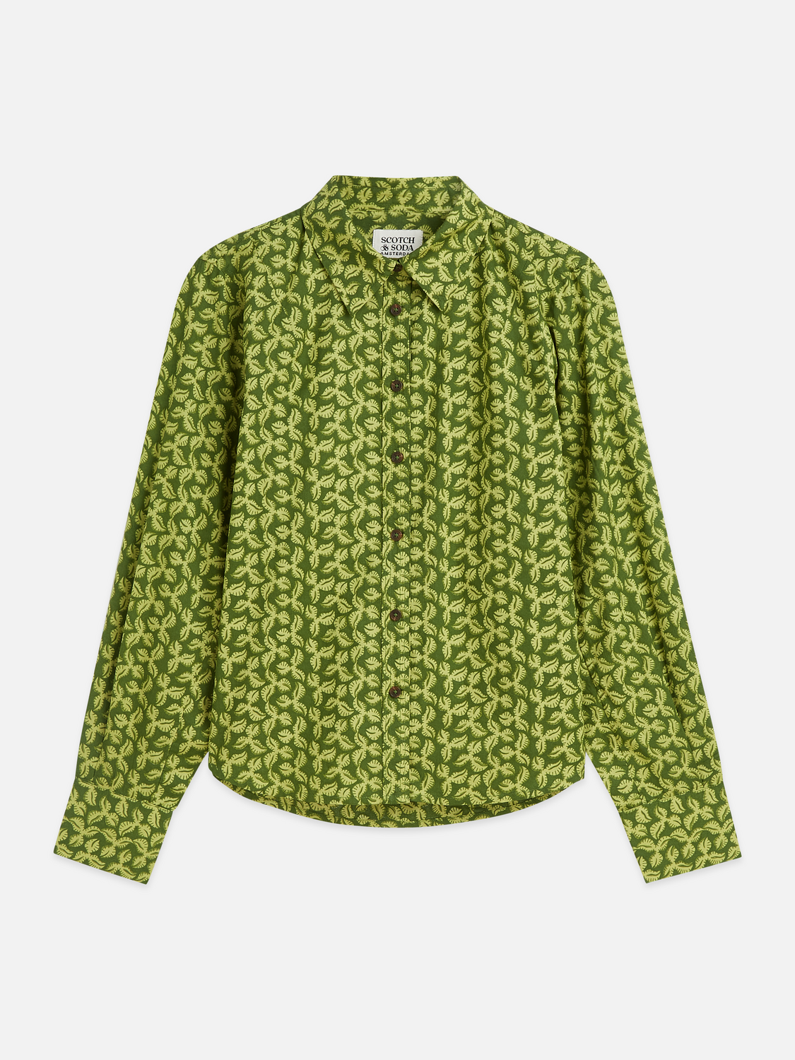 Chemise imprimée coupe décontractée