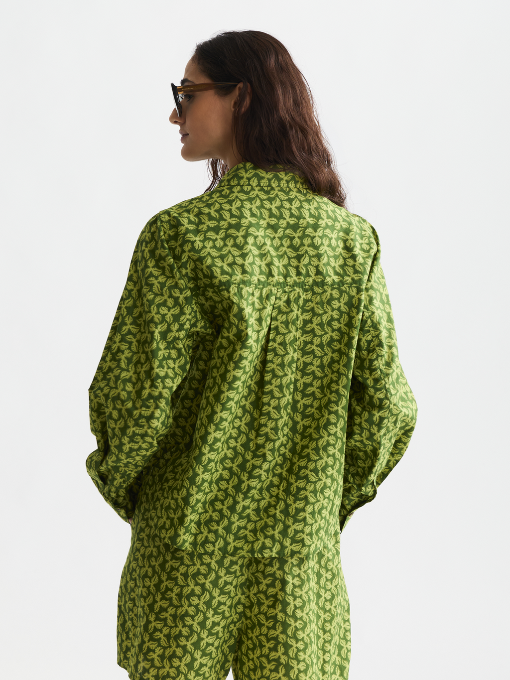 Chemise imprimée coupe décontractée