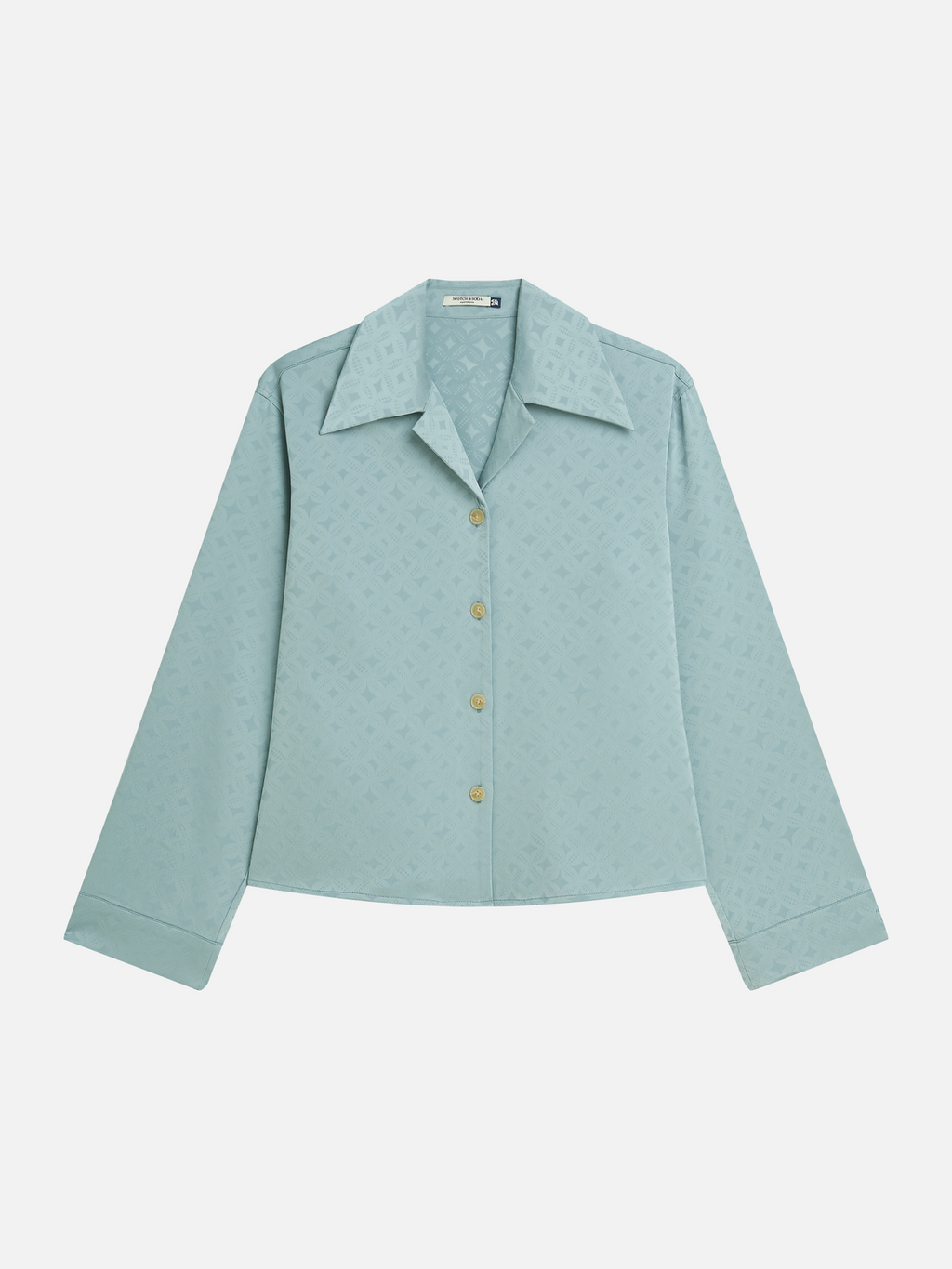 Jacquard Long-Sleeved Shirt