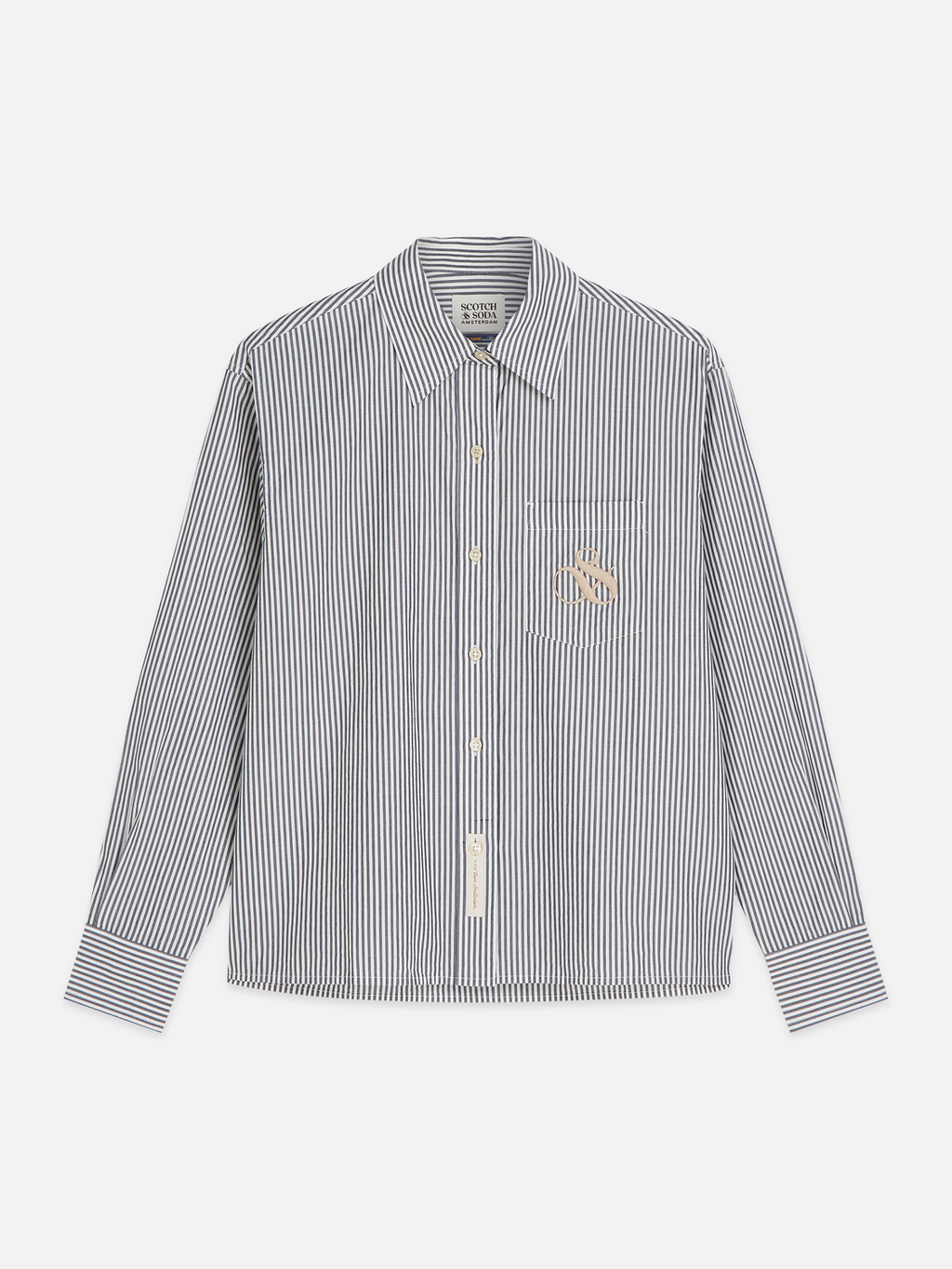 Striped Relaxed-Fit Shirt