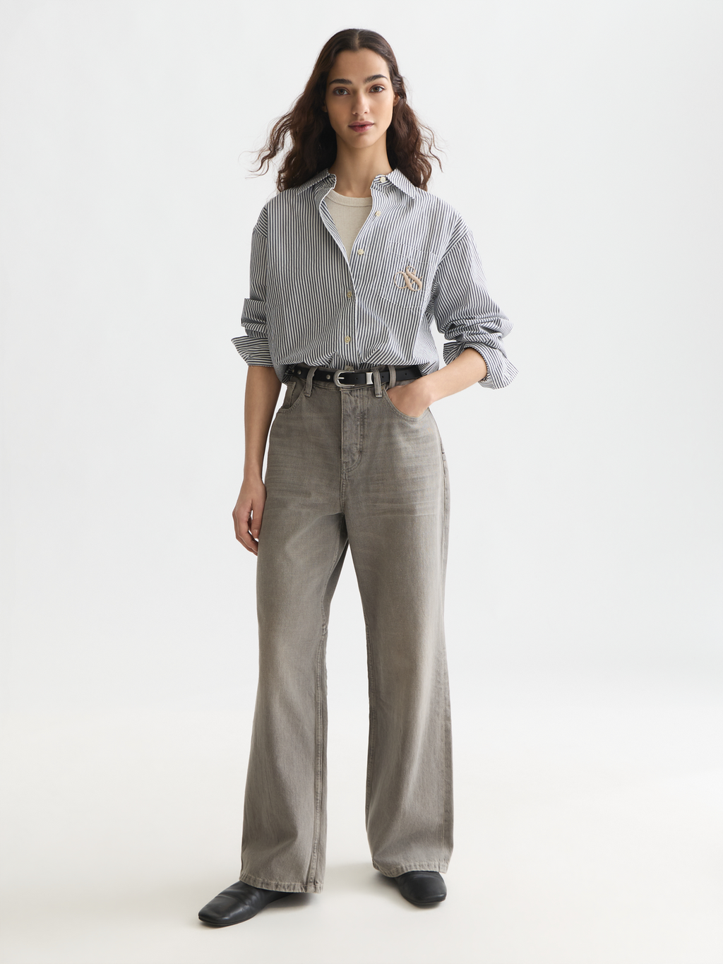 Striped Relaxed-Fit Shirt