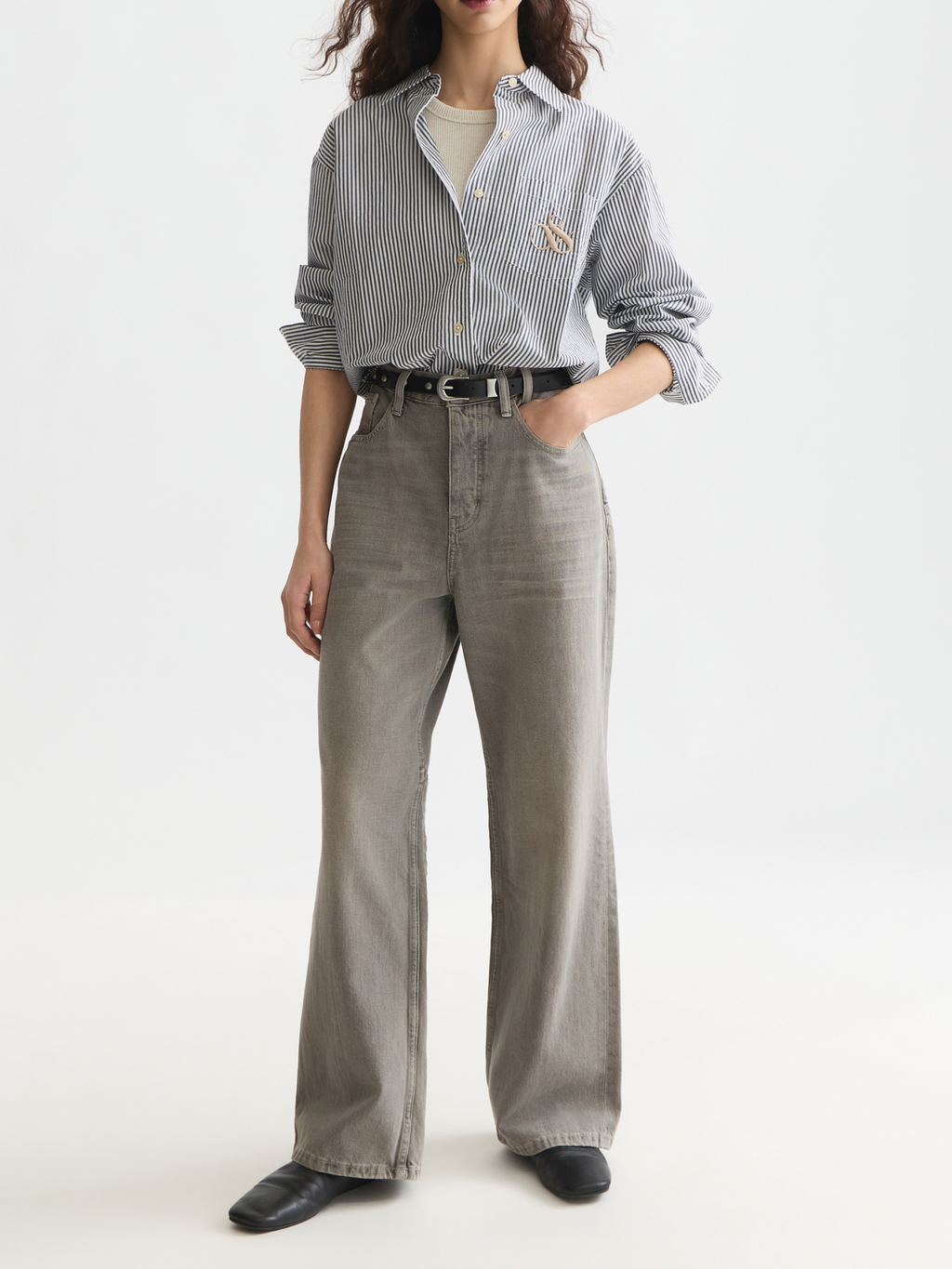 Striped Relaxed-Fit Shirt