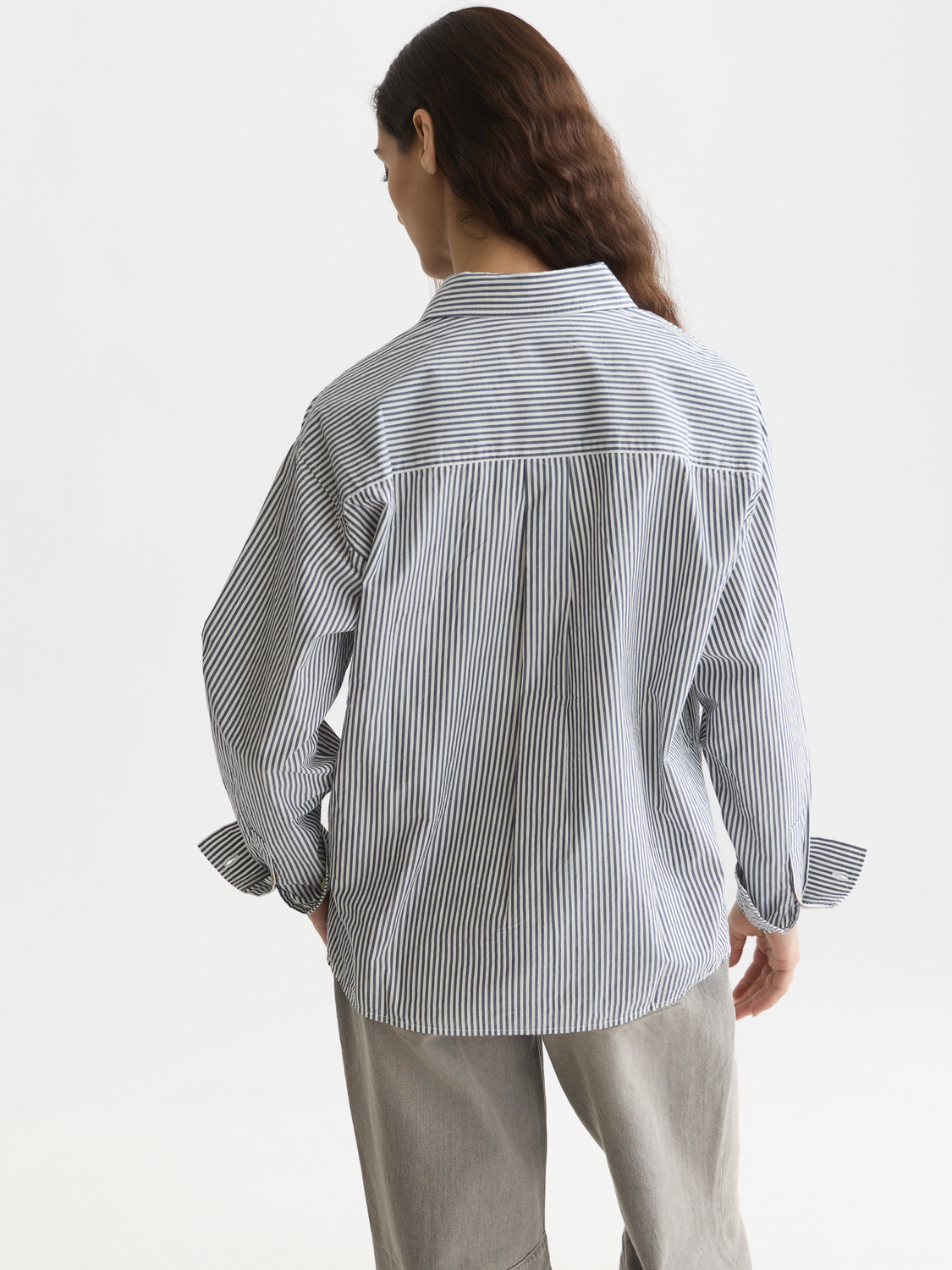 Striped Relaxed-Fit Shirt
