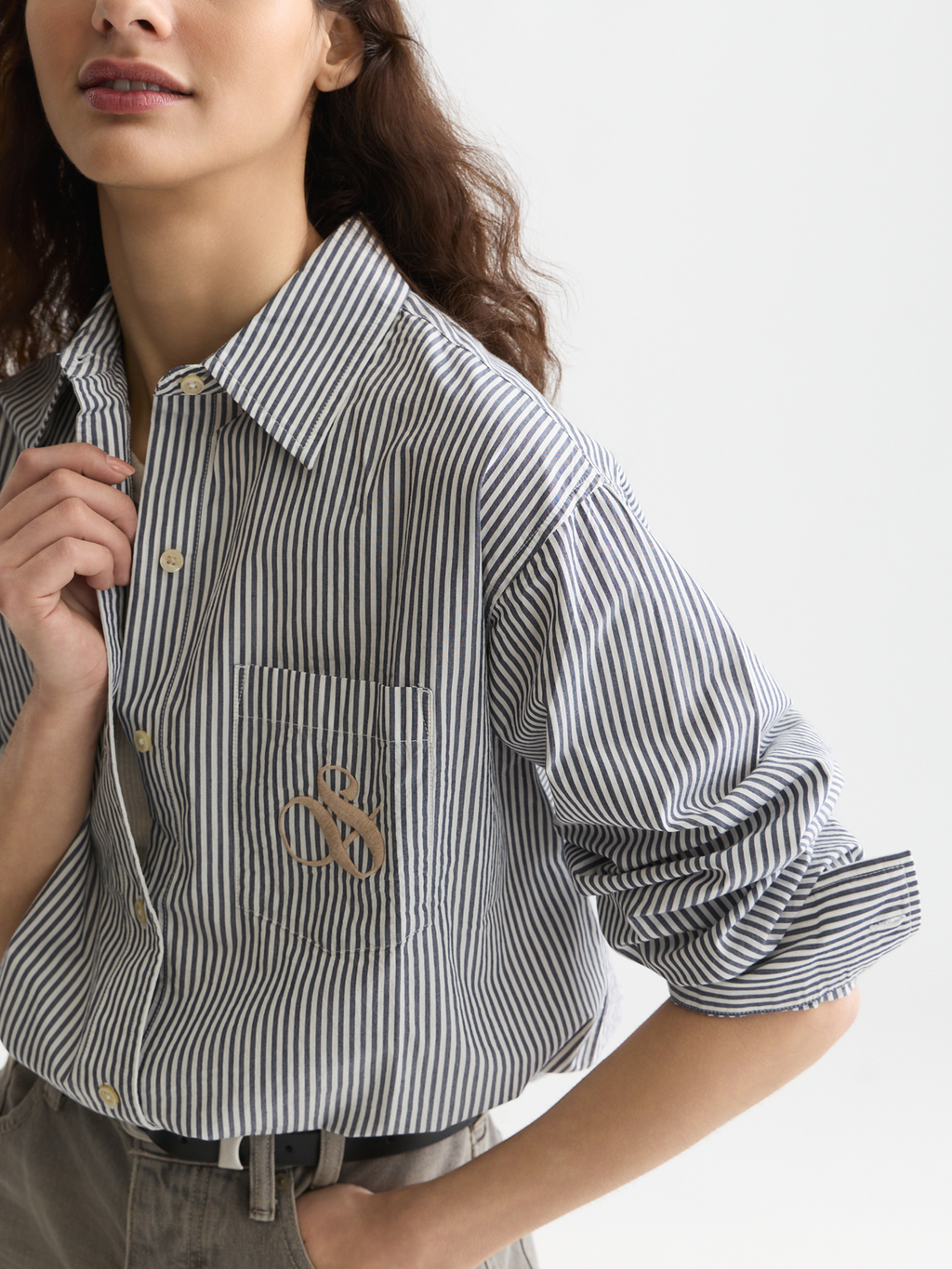 Striped Relaxed-Fit Shirt