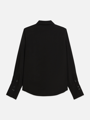 Jacquard Tailored-Fit Shirt