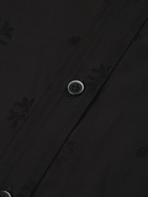 Jacquard Tailored-Fit Shirt