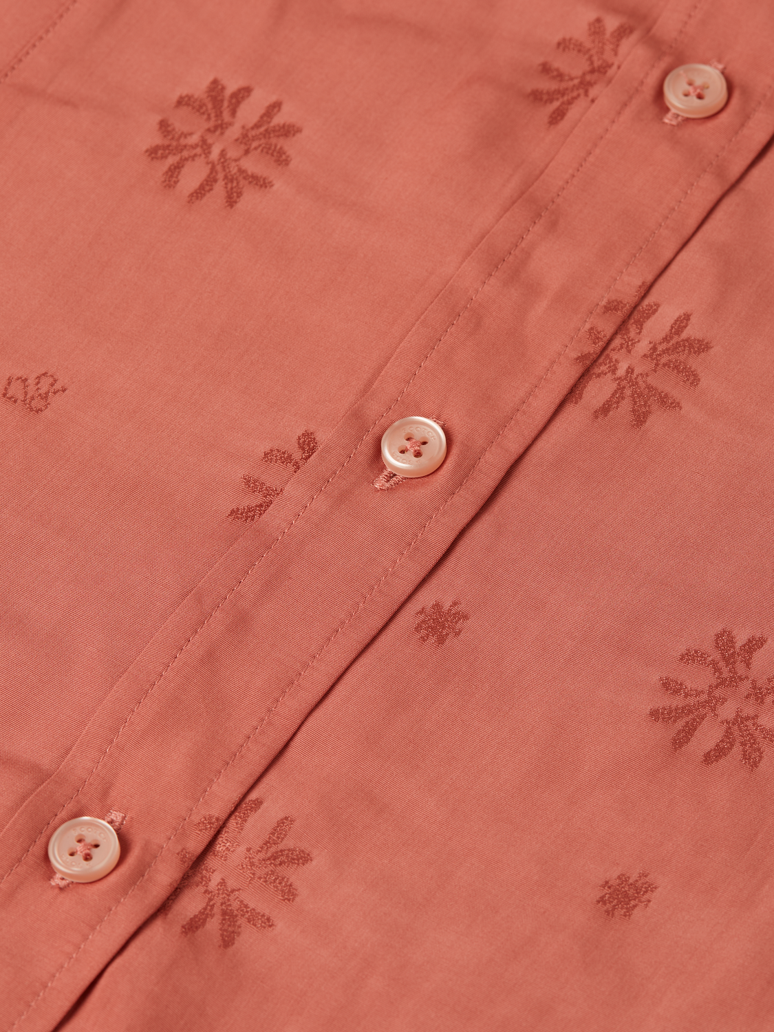 Jacquard Tailored-Fit Shirt