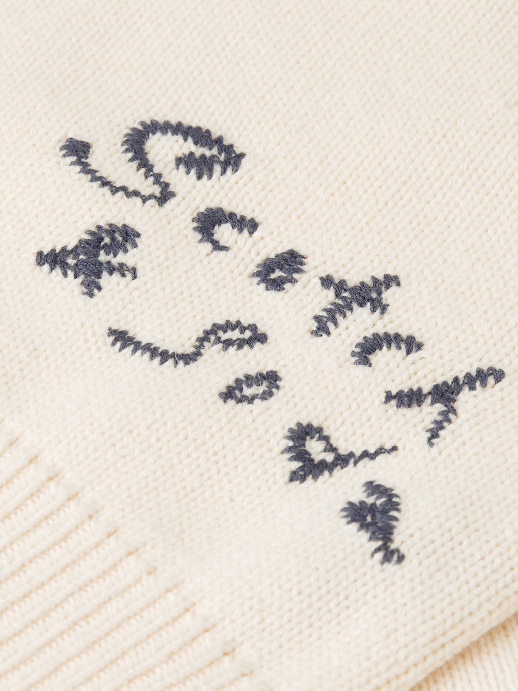 Scotch & Soda x Royal Delft Embroidered Oversized Pullover