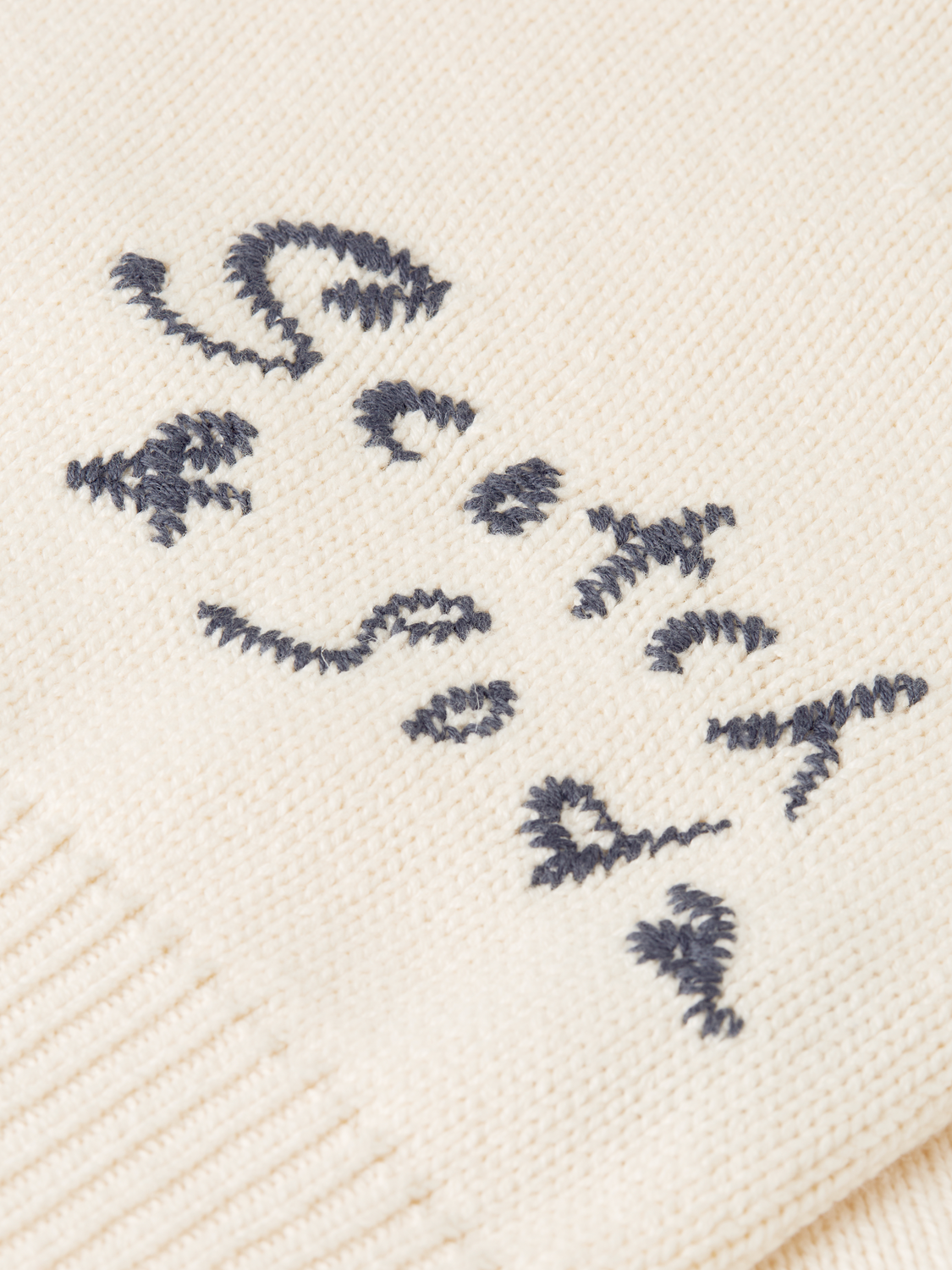 Scotch & Soda x Royal Delft Embroidered Oversized Pullover