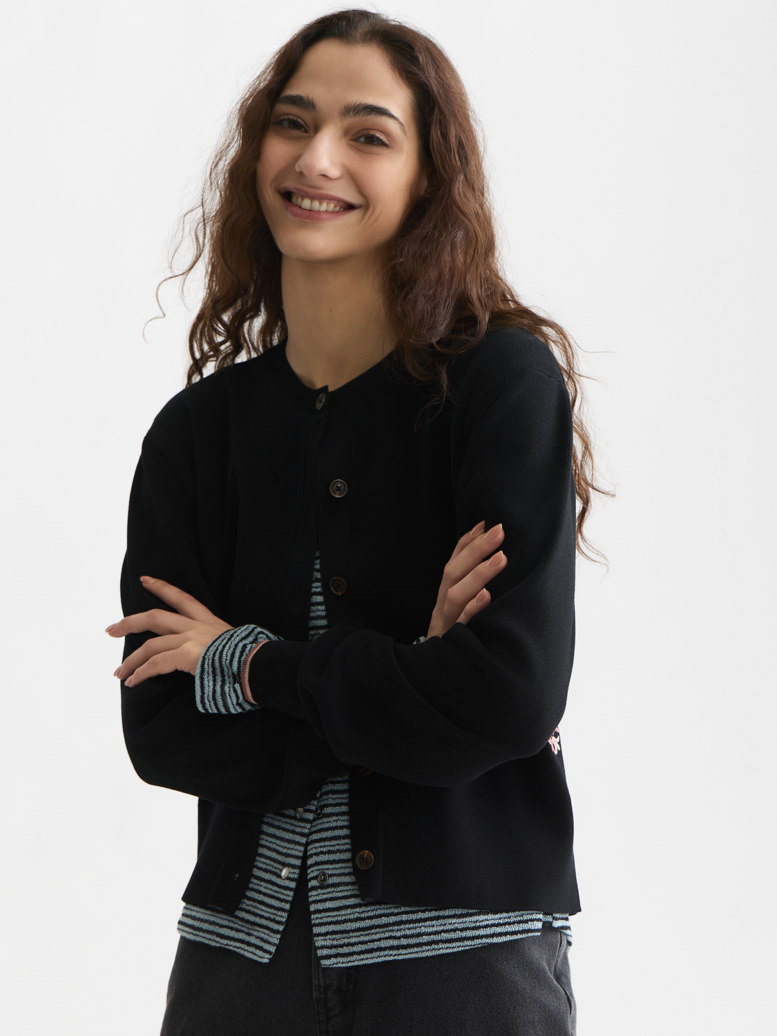 Compact Relaxed-Fit Cardigan